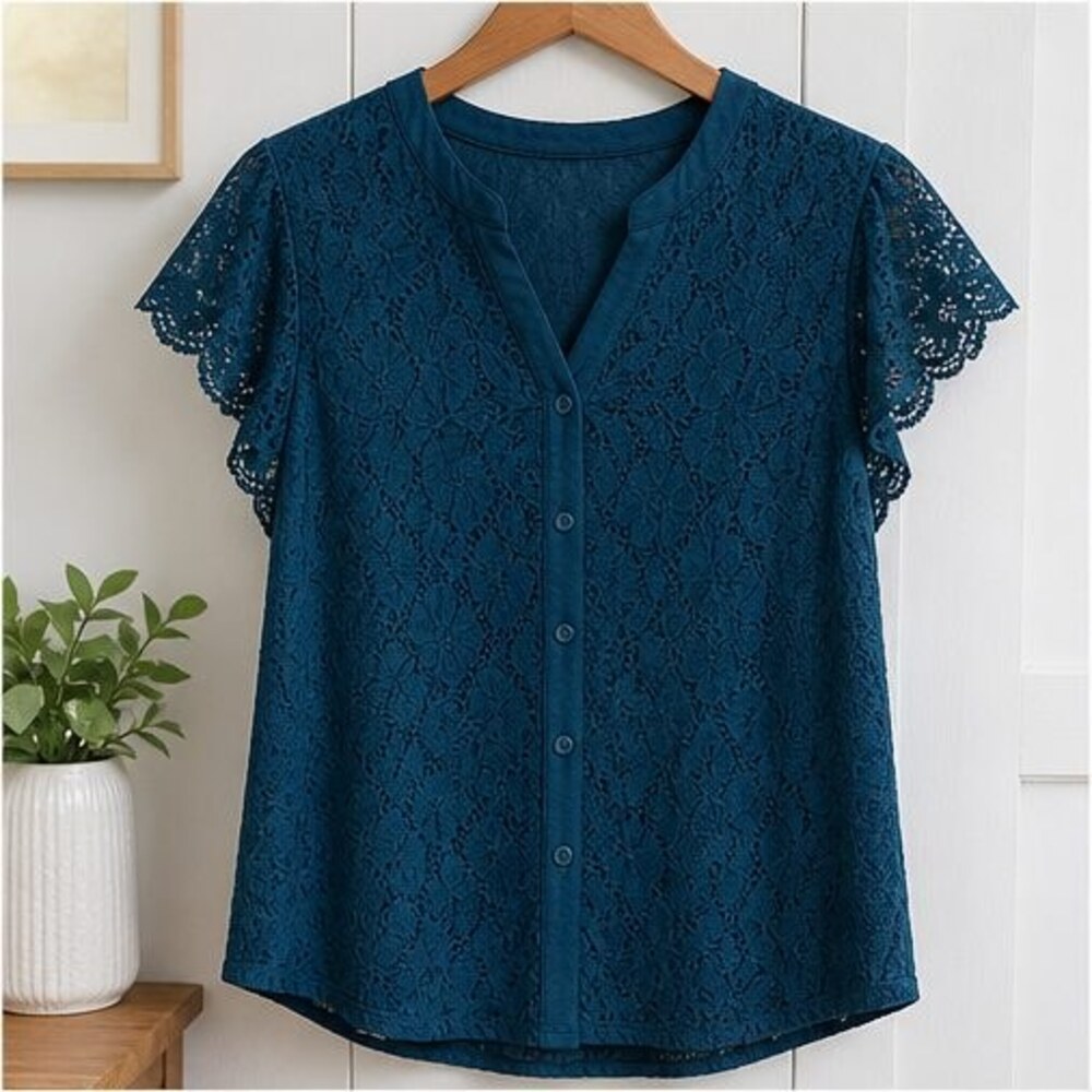 Teal Cami Blouse